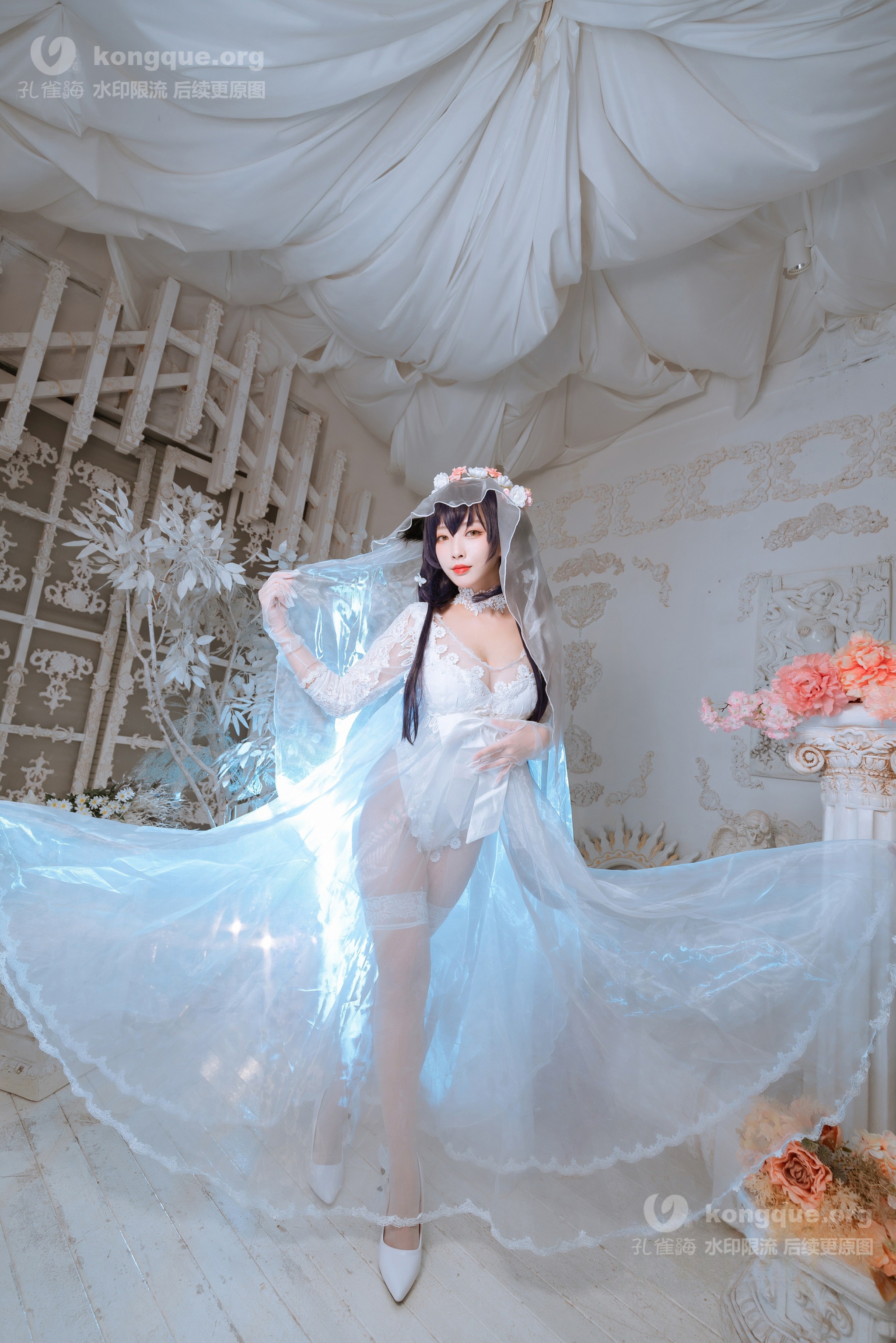 图片[1]-宮本桜 – NO.028 碧蓝航线 吾妻婚纱[41P]✦自购✦-XikXak